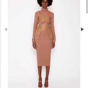 BBX BRAND Garter Midi Dress